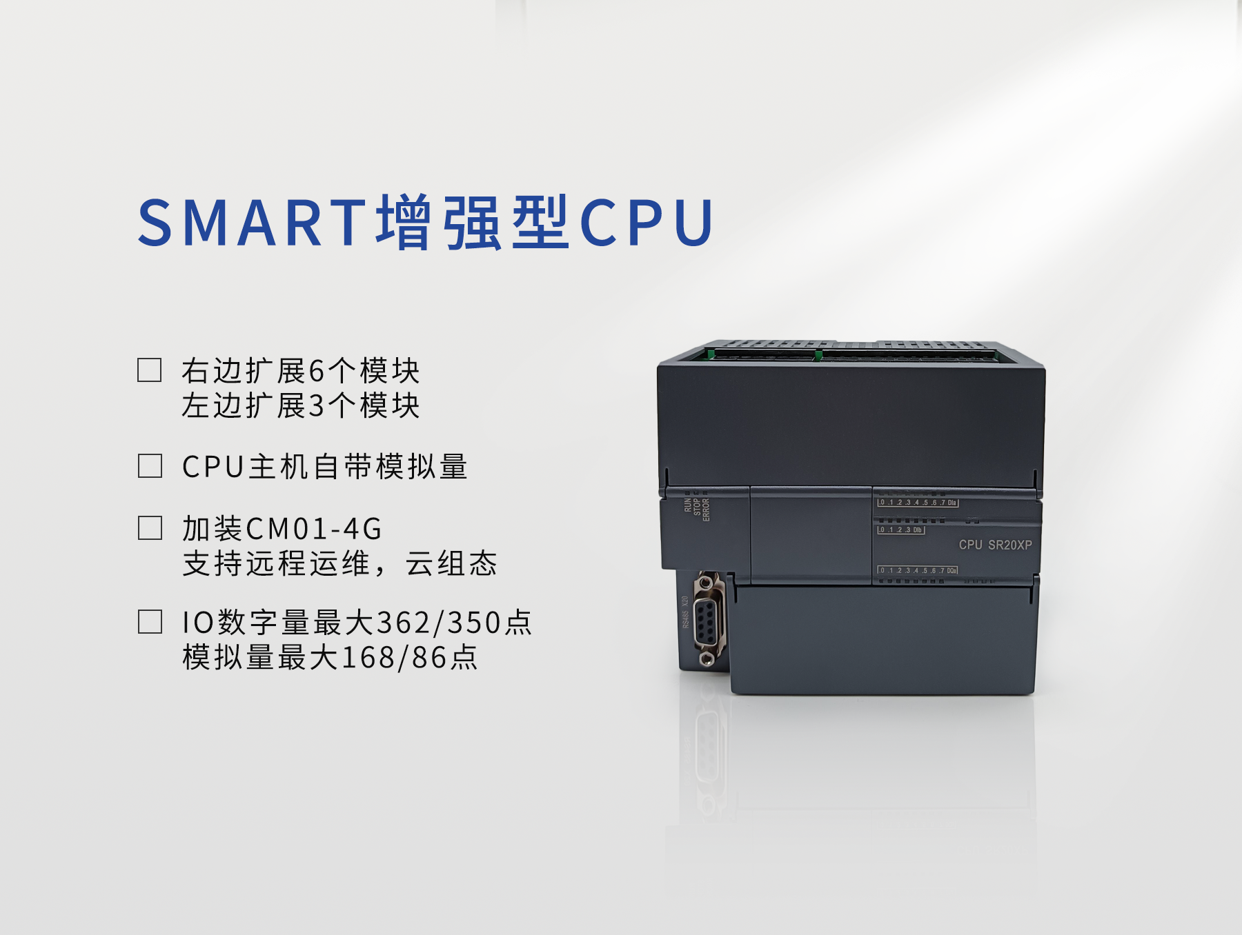 SMART增強(qiáng)型CPU SR20XP